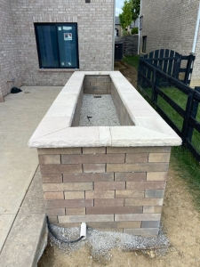 raised landscaping bed
