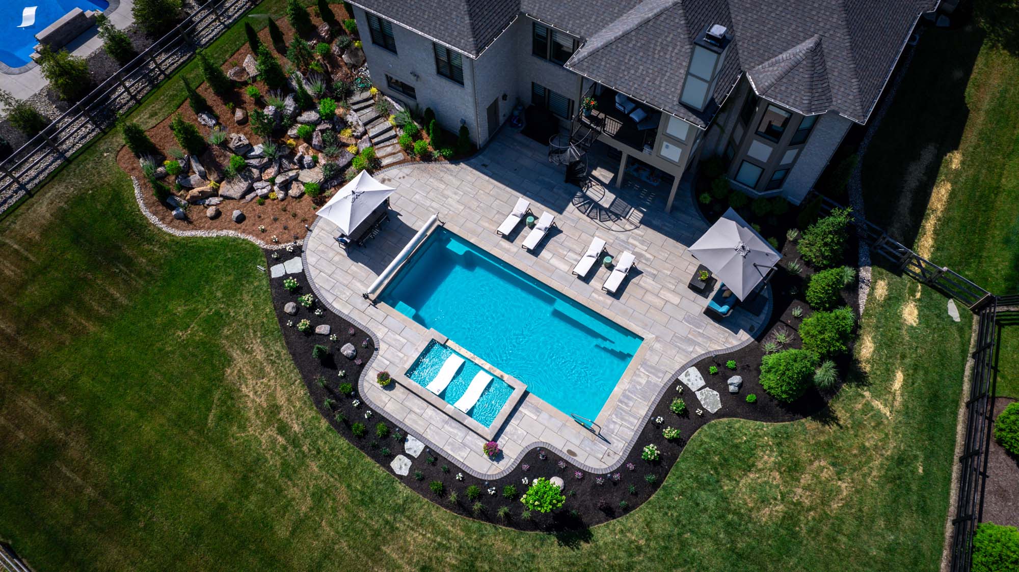 Image of a pool at a property in Liberty Township.